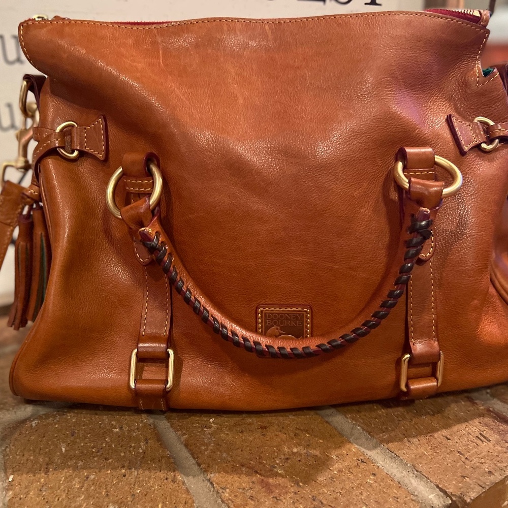 Large Florentine Satchel - Dooney & Bourke